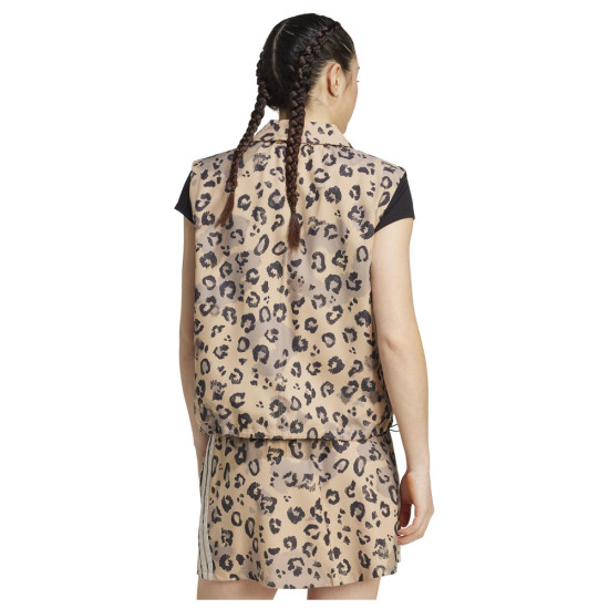 Adidas Γυναικείο γιλέκο Animal Print Loose Fit Vest Adidas Γυναικείο γιλέκο Animal Print Loose Fit Vest